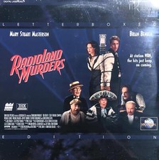 New RADIOLAND MURDERS LASERDISC Vtg 90s Mystery Comedy Letterboxed 1995 SEALED 