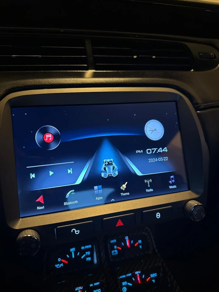 Android Apple Carplay Car GPS Navi  Radio Stereo For Chevrolet Camaro 2010-2015 Foto 2 de 4