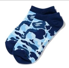 Bape Abc Camo Socks Blue