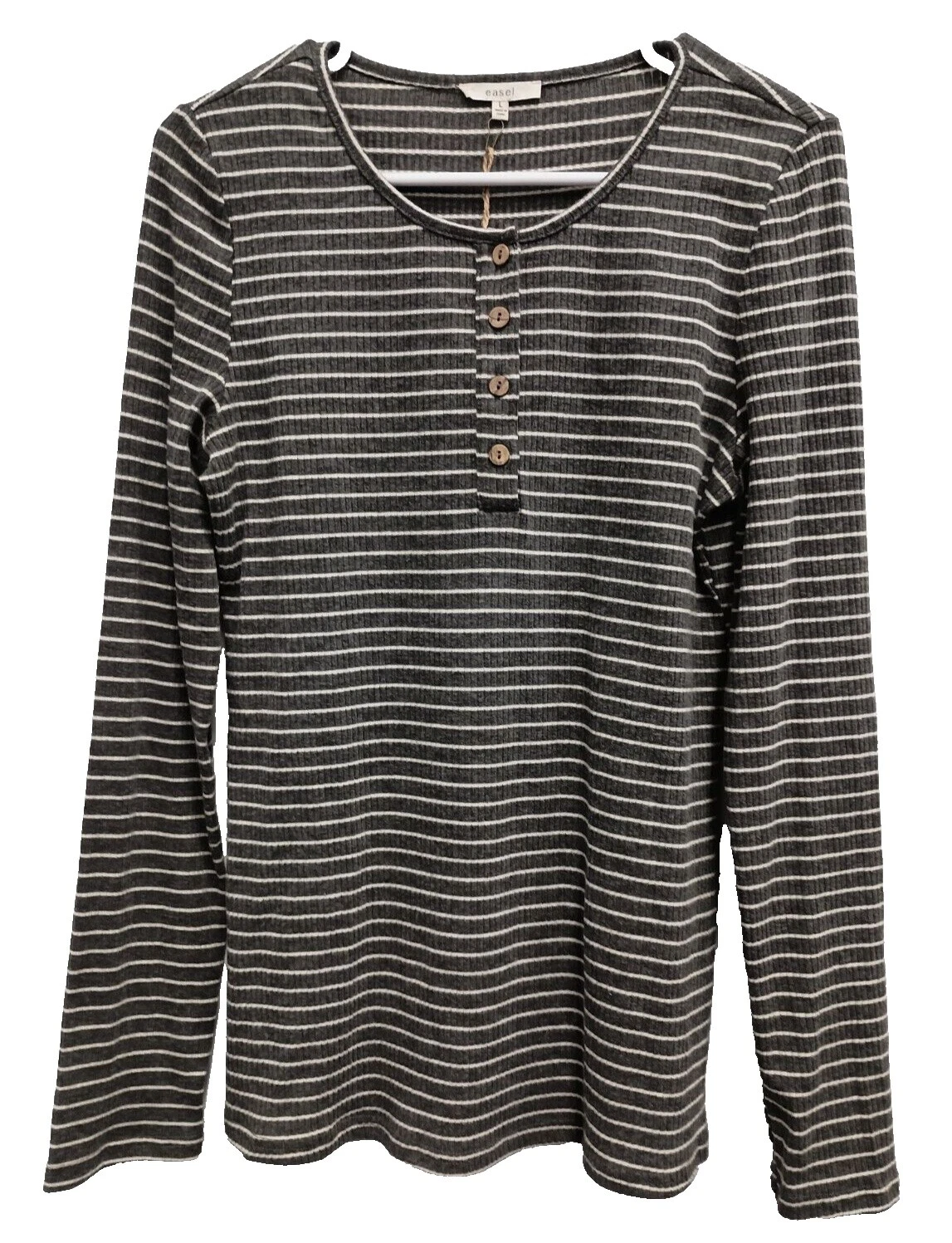 Easel Casual Striped Tops for Women