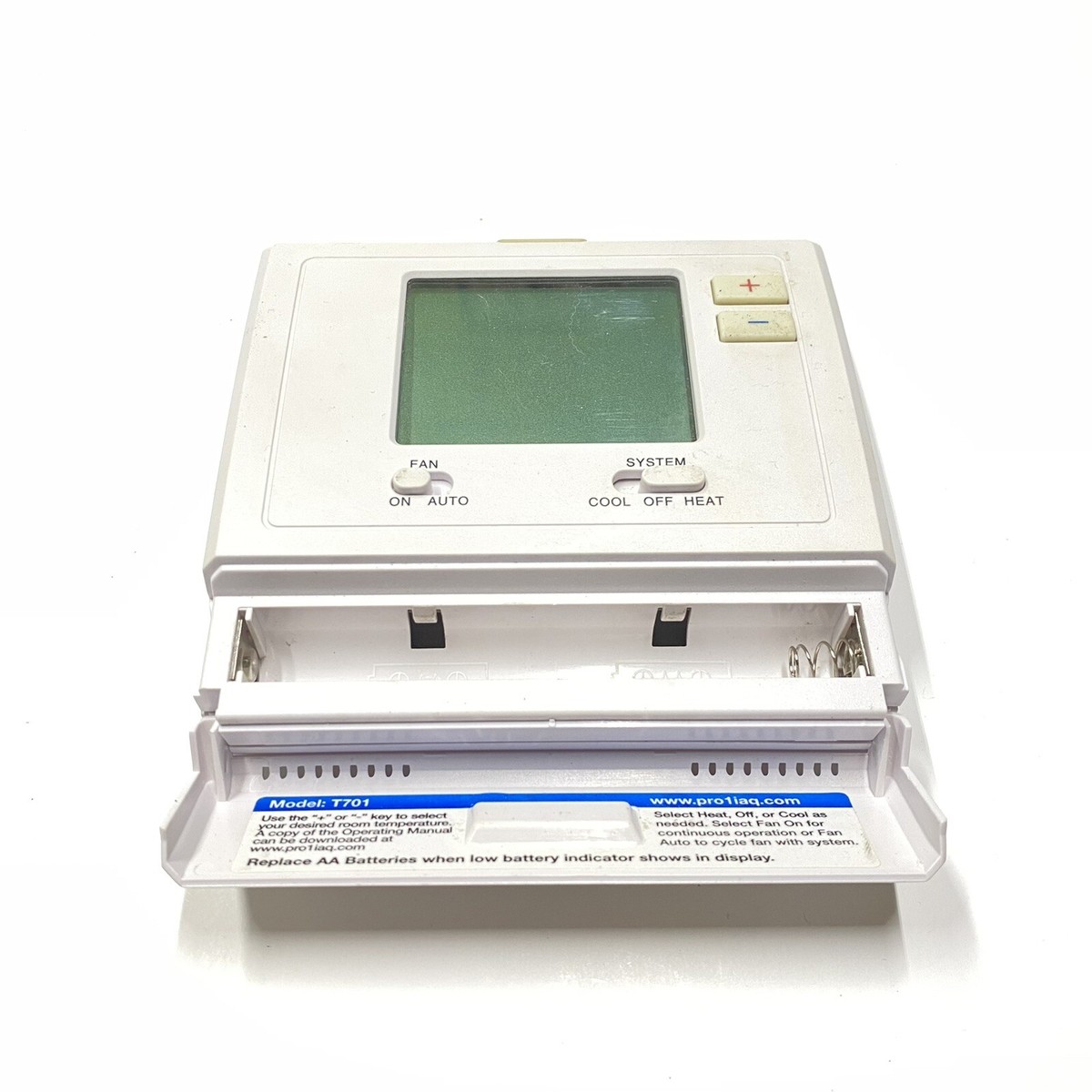 Pro1 IAQ T701 Single Stage Non-Programmable Digital Thermostat Only C6  689076824262 | eBay