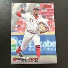 2023 Topps Stadium Club - #176 Hunter Greene