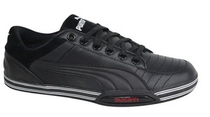 Puma 65CC lo Ducati Stringati In Pelle Nera Da Uomo Scarpe da ginnastica 303421 01 D60 | eBay