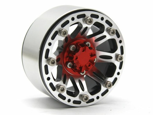 Ruedas Beadlock de aleación 1,9 para 1/10 Rc Crawler D90 CC01 SCX10 RC4WD 1 PIEZA - Imagen 65 de 68