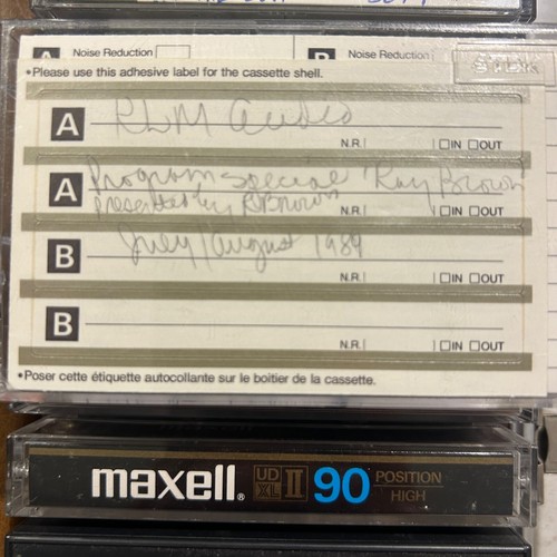 Ray Brown Estate Jazz Cassette Archive – 15 Rare Live & Studio Recordings - Picture 4 of 24