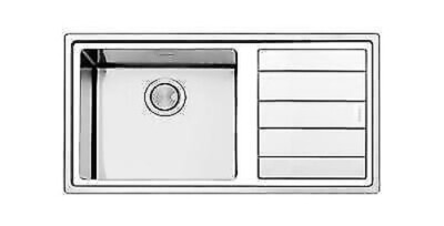APELL Linear Plus LNP1001IRBC 100x50 CM Auffangschale Dx Gebürstet Kante 4