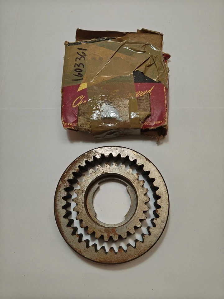 Dodge Plymouth Desoto Powerflite 1954-61 bomba delantera engranaje y piñón 1603361 nuevo en stock Foto 3 de 4