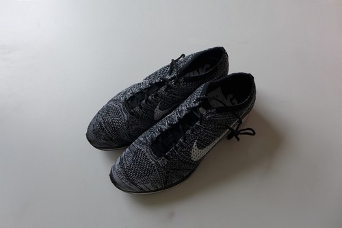 Nike Flyknit Racer Sneaker Oreo 2.0 - UK 11,5 / US 12,5 - Neu mit Karton - Bild 3 von 22