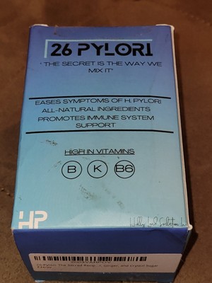 26 Pylori - All Organic Ingredients - 20 Servings
