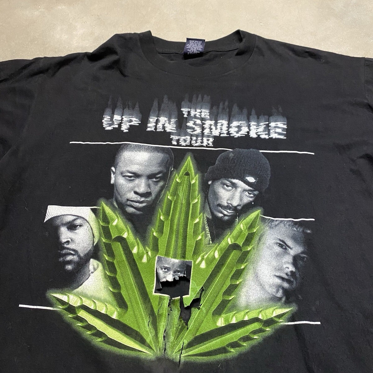 Vintage Up In Smoke Tour T Shirt Dr. Dre Eminem Snoop Dogg Vintage Up In Smoke Tour T Shirt Dr. Dre Eminem Snoop Dogg