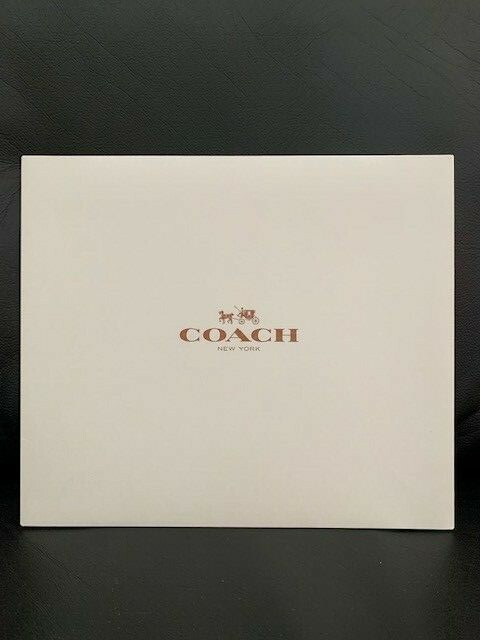 10 x Coach Large White Logo Gift Box Square Style New 12.5