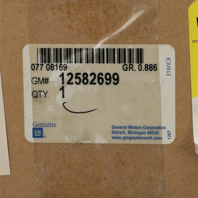 Placa de disco embrague transmisión Chevrolet Cobalt G5 genuina GM 2005-2011 12582699 Foto 2 de 4
