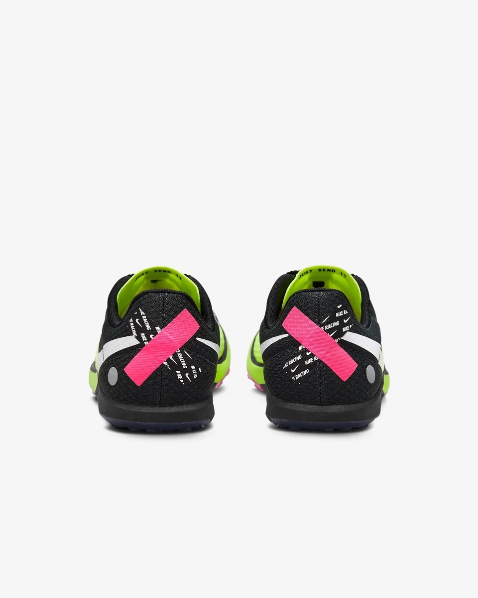 Nike Rival XC 6 Cross Country Spikes Shoes Volt Black Pink  display picture 3