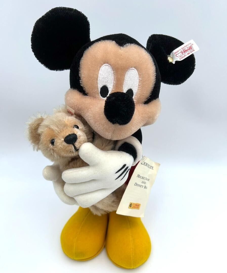 Super rare Mickey and Disney Bear 2006 limited edition Super rare Mickey and Disney Bear 2006 limited edition