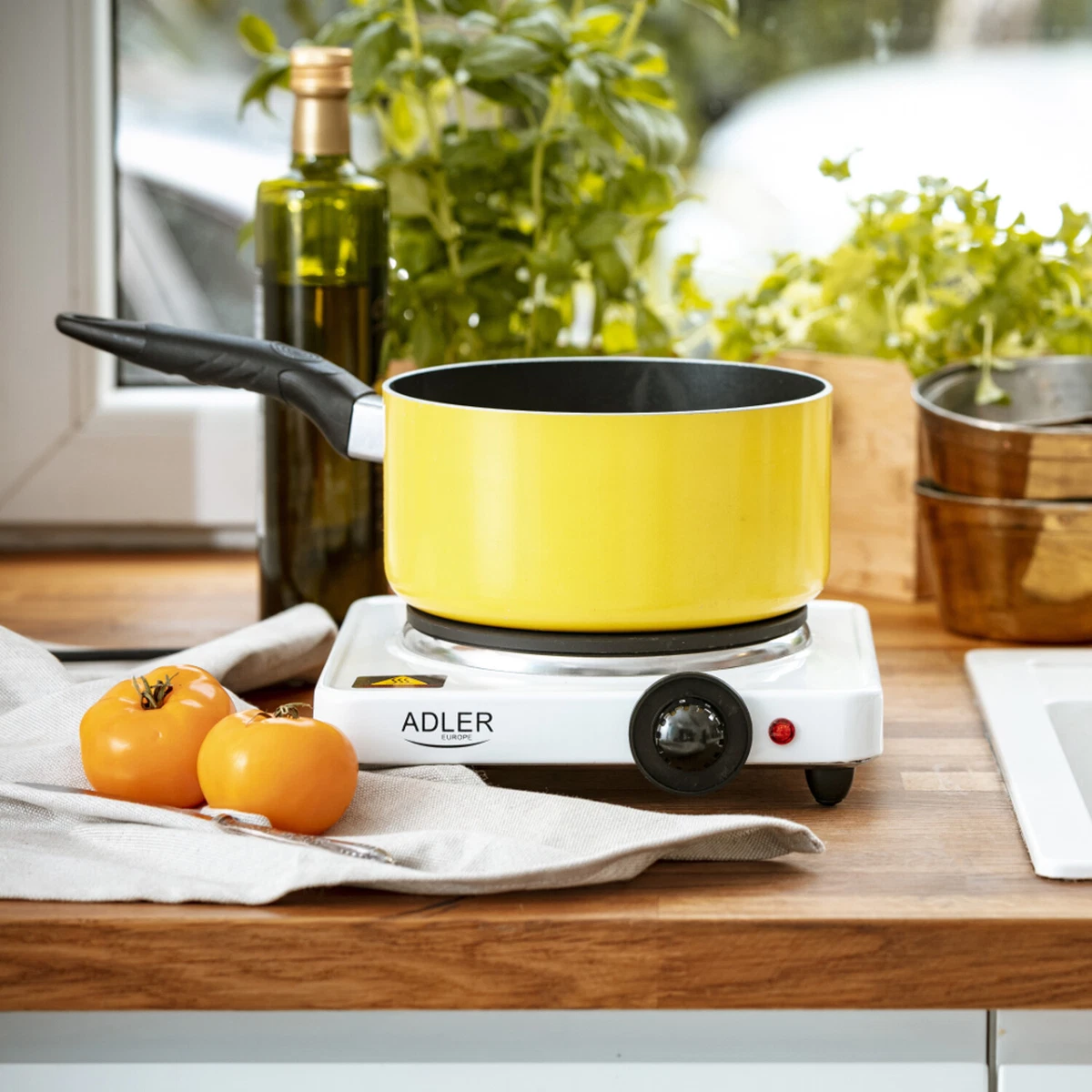 Cocina eléctrica 1500W uniwersalny Adler AD 6503