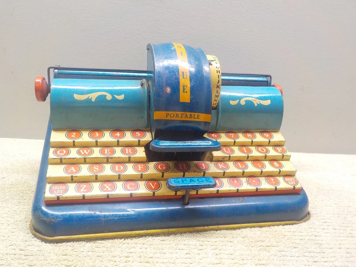Toy Typewriter In other Vintage & Antique Tin Toys for sale | eBay