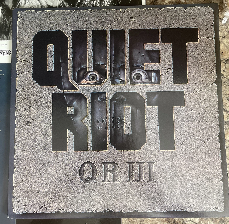 QUIET RIOT Promo LP Pasha 1980's HARD ROCK QR III  FIRST PRESSING W/ Press Kit!! - Image 2 of 4