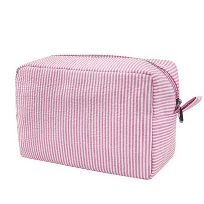 GFU Cosmetic Bag for Women, Large Makeup Bag, 1 Count (Pack of 1), Pink 