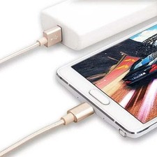 Type: Android,Color: Gold - 3 To Tango Apple Or Android Charging Cables 3ft-6ft-