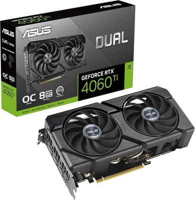 ASUS Dual GeForce RTX 4060 Ti EVO OC Edition 8GB GDDR6 Gaming Grafikkarte (Nvidi