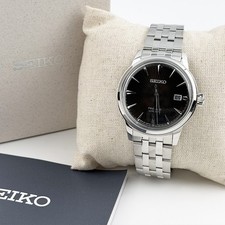 Seiko Men Presage Cocktail Time Black Dial SRPE17J1 Automatic Watch 40.5mm New