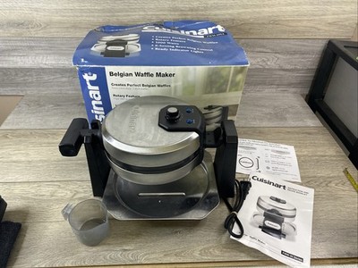 Cuisinart 1000W Belgian Flip Waffle Maker Stainless Steel Model # FWM-20SA
