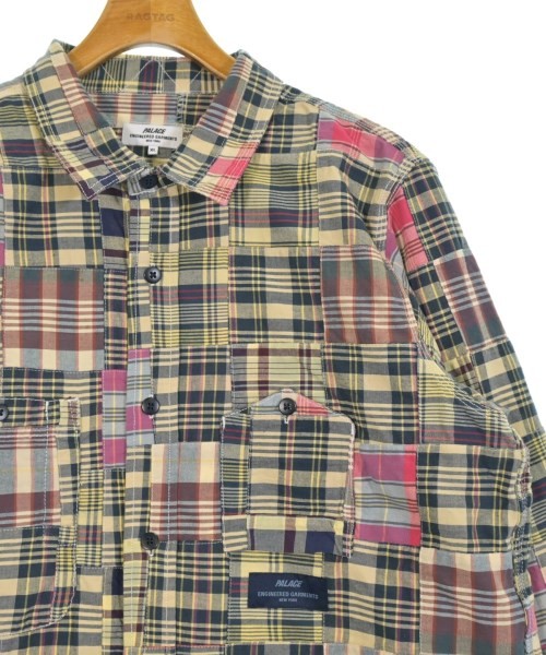 PALACE Casual Shirts YellowxPinkxNavyetc.(Check Pattern) XL 2200651171069 thumbnail 4