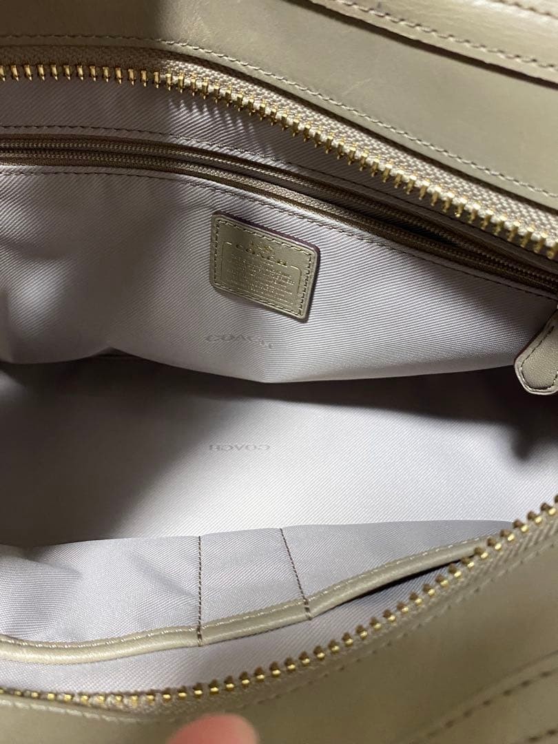 COACH Swagger Python Pattern Leather 2-Way Should… - image 10