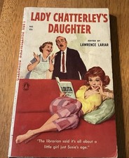 Vtg Lady Chatterley's Daughter Lawrence Lariar Fully Illustrated Cartoon GGA
