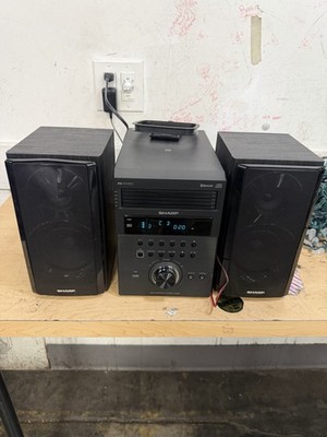 Sharp XL-BH250 Micro Component Stereo System   Bluetooth CD USB AM/FM   Tested
