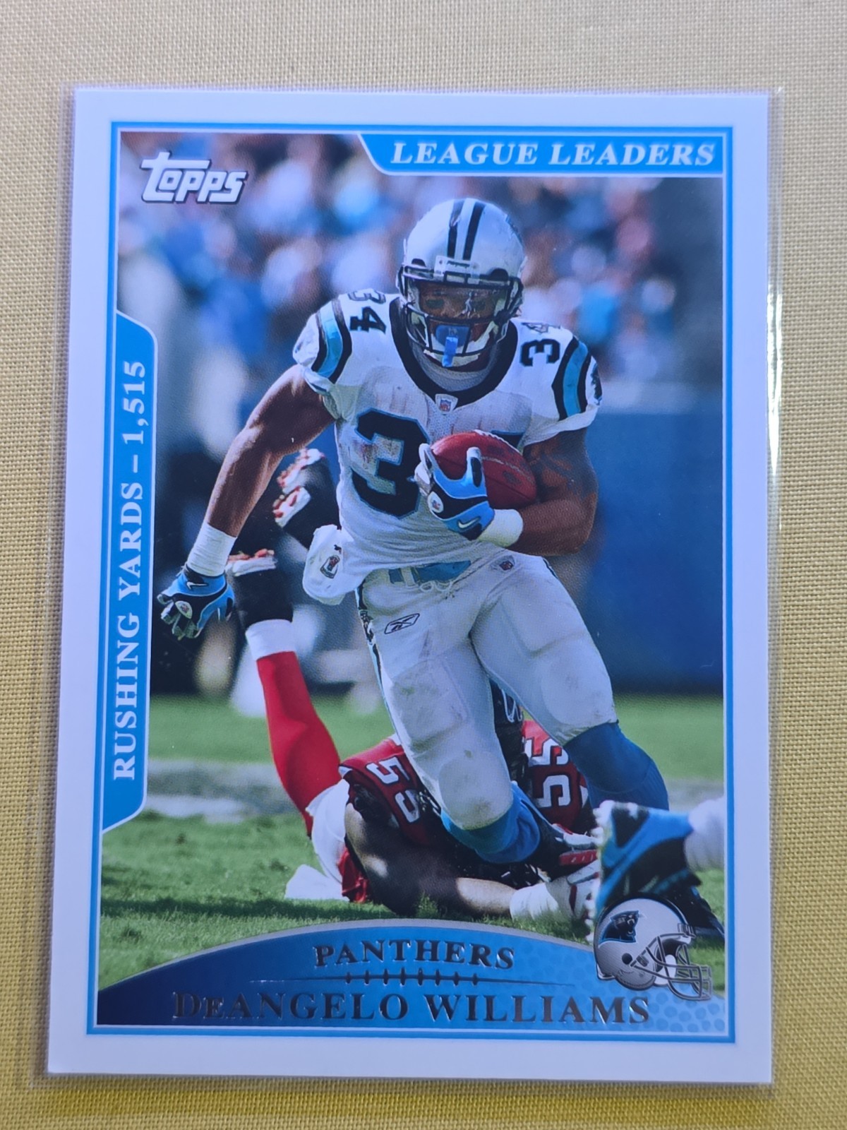 2009 Topps - League Leaders DeAngelo Williams #286