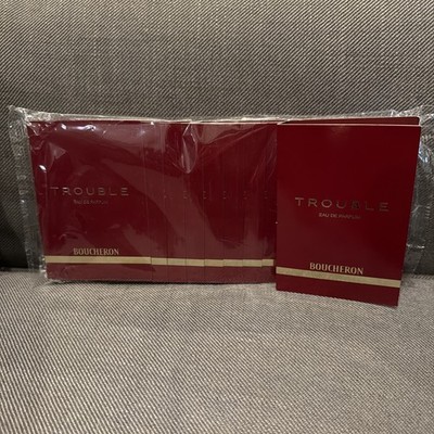 12 Trouble by Boucheron Eau De Parfum Spray Vial Samples New Sealed READ