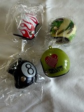 Set of 4 funny chicken/small pet helmets 
