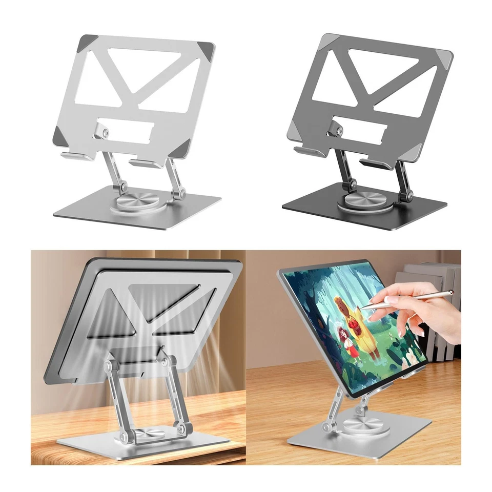 Supporto per libri regolabile portatile adatto per accessori da scrivania da - Immagine 2 di 2