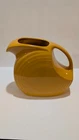Fiesta Large Disk Pitcher Marigold Yellow Fiestaware HLC Made In USA