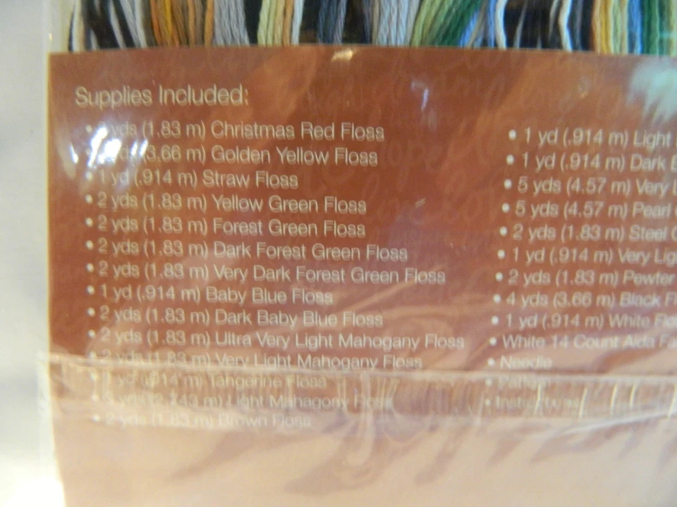 C-25 NUEVO 2011 ARTISTE MINI KIT PUNTO DE CRUZ CONTADO “BENDICE A LOS ANIMALES” Foto 2 de 3