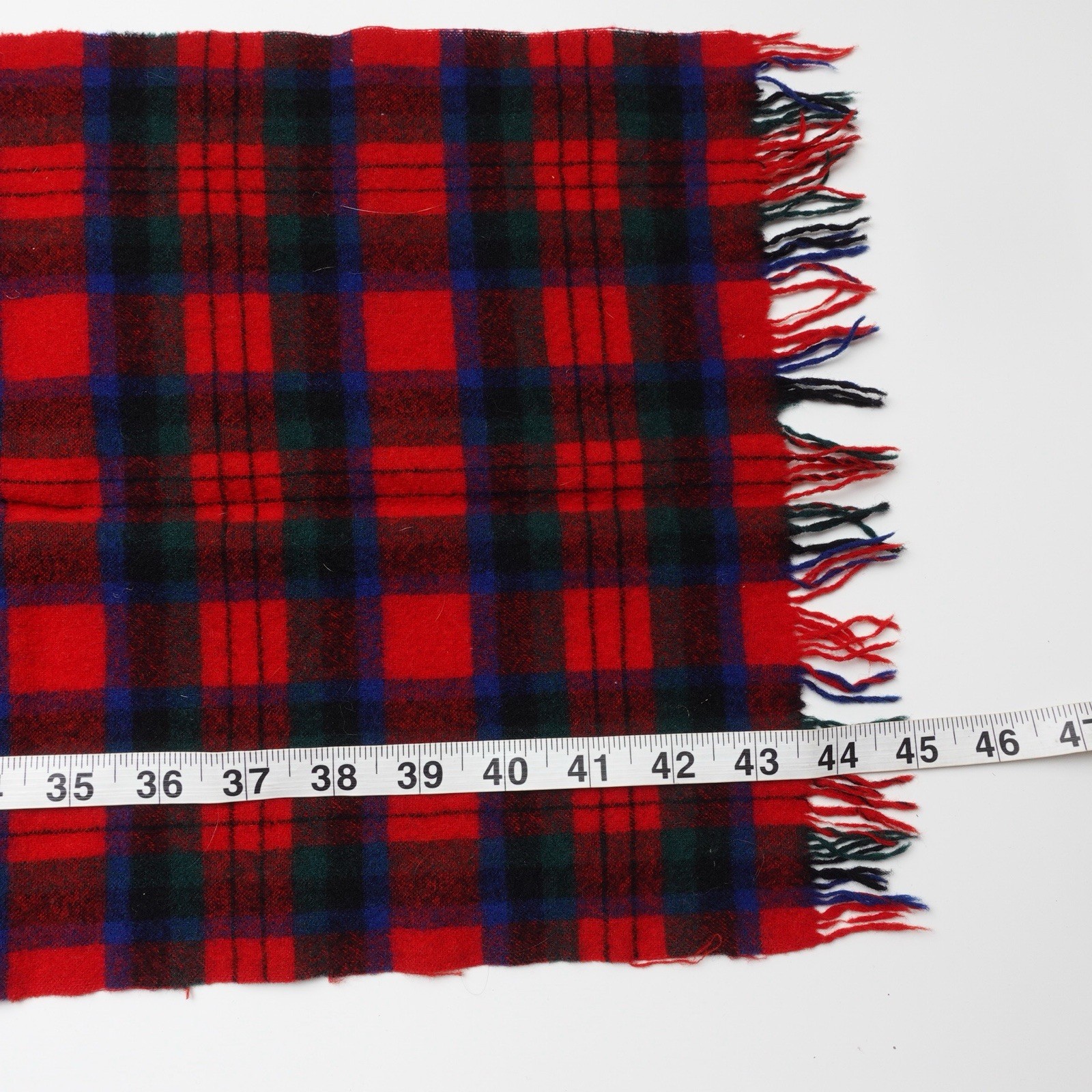Vintage Pendleton Authentic Red Plaid Tartan Wool… - image 8