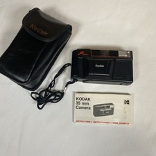 Kodak S 100 EF 35mm Point  Shoot UNTESTED Vintage 35MM Camera As Is