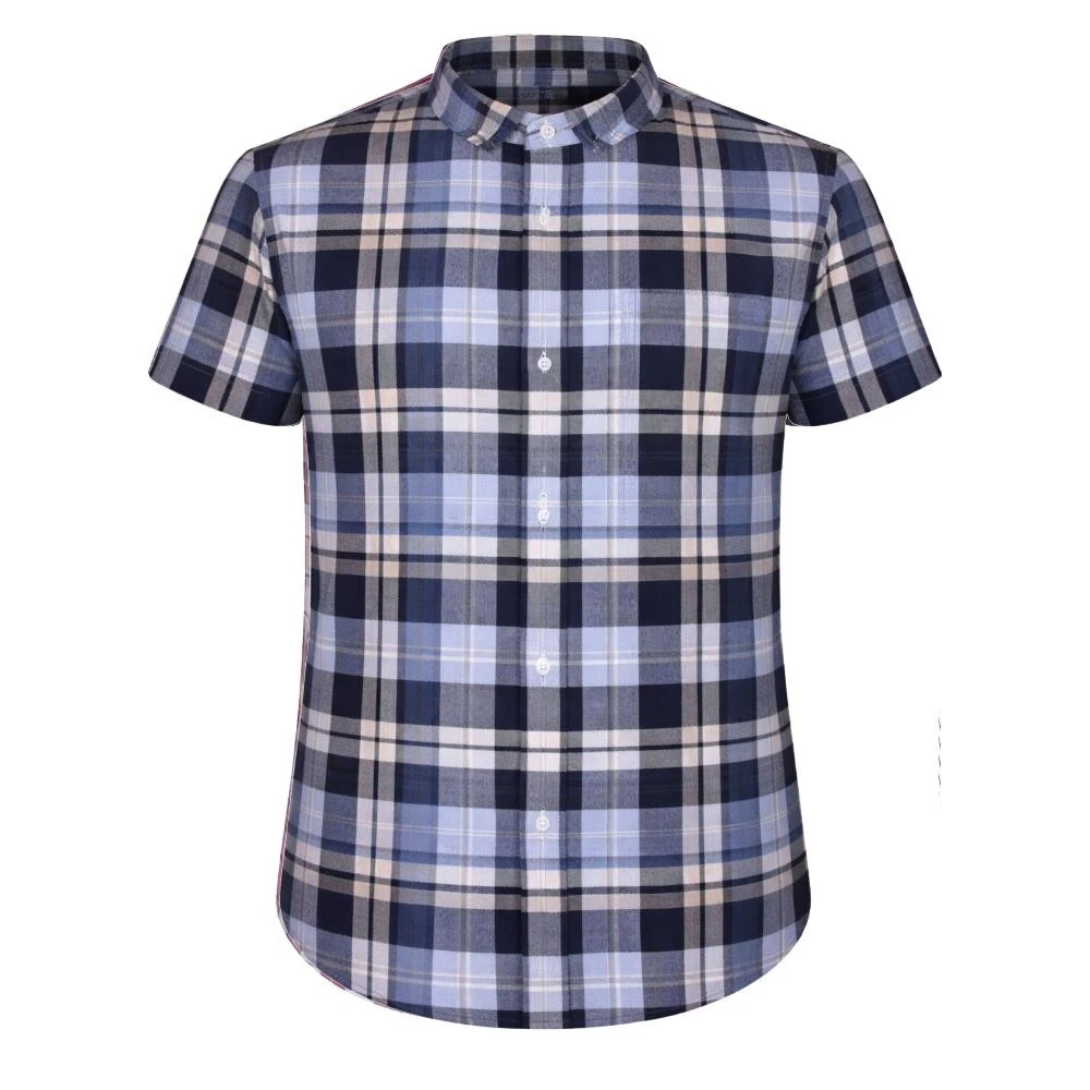 Fitzgerald Mens Big King Size Short Sleeve Collar Check Button Down Casual Shirt
Opens in a new wind