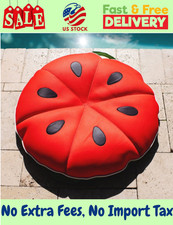 Big Joe Fruit Slice Small No Inflation Needed Pool Float/Watermelon Mesh/4 feet