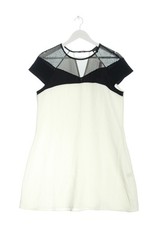 RIVER ISLAND Robe de cocktail Dames Robe T EU 38 blanc cassé-noir élégant