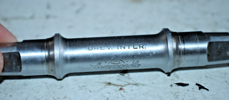Campagnolo Bottom Bracket Axle 70-SS-120 Z Silvern ISO Square Tapered Ships USA! - Image 4 of 4