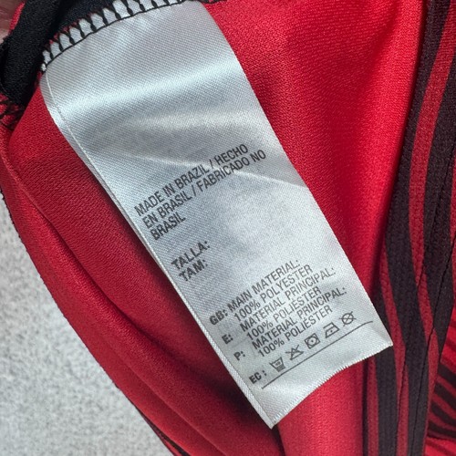Adidas Flamengo 2022-2023 Home Jersey Black & Red Men's Size 2XL - Picture 8 of 10