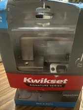 Kwikset Bed And Bath Satin Nickel