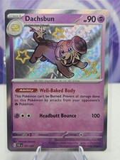 Dachsbun 161/091 Shiny Rare Paldean Fates Pokemon Holo NM on eBay