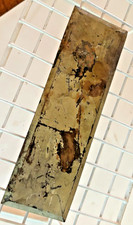 2 Sargent Bronze 2.5 X 8 Beveled Door Push Plates Antique Heavy 13oz Ea.