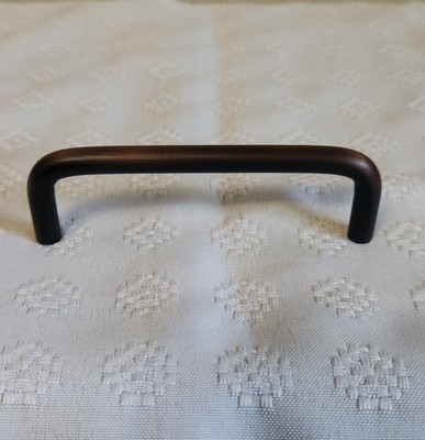 96 mm Center to Center Brushed Oil Rubbed Bronze Torino Cabinet Pull-Qty Av 58