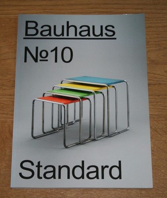 Bauhaus No 10: Standard. 8. Jahrgang 2018. Stiftung Bauhaus Dessau.