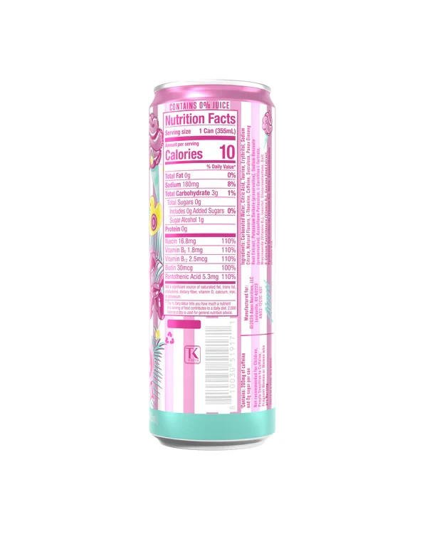 Alani Nu Cotton Candy Energy Drink -18 pack- Limited Edition Flavor