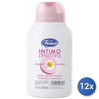 12X Venus Intimseife 200 Ml Beruhigend Rosa Weiß